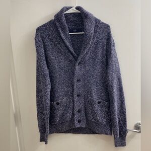 J. Crew Blue Cardigan Sweater
